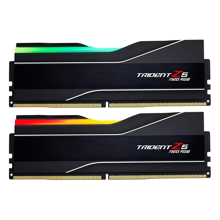Модуль пам'яті для комп'ютера DDR5 32GB (2x16GB) 6400 MHz Trident Z5 Neo RGB Black G.Skill (F5-6400J3239G16GX2-TZ5NR)