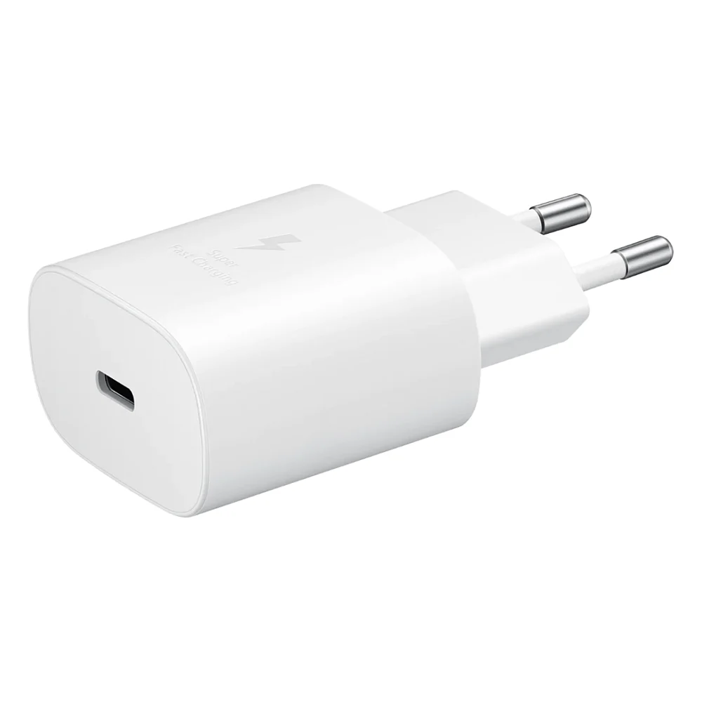 Зарядний пристрій Samsung 25W Travel Adapter White (EP-TA800NWEGEU)