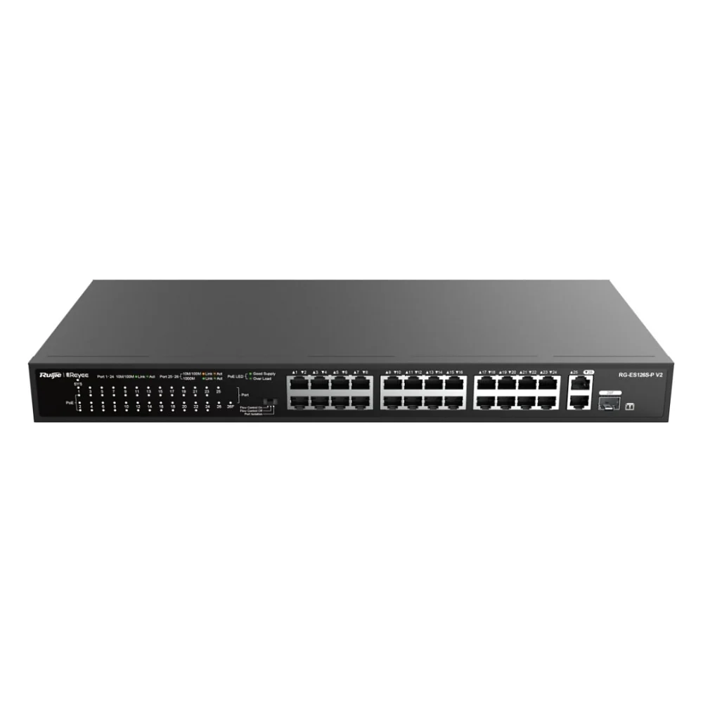 Комутатор мережевий Ruijie Networks RG-ES126S-P V2