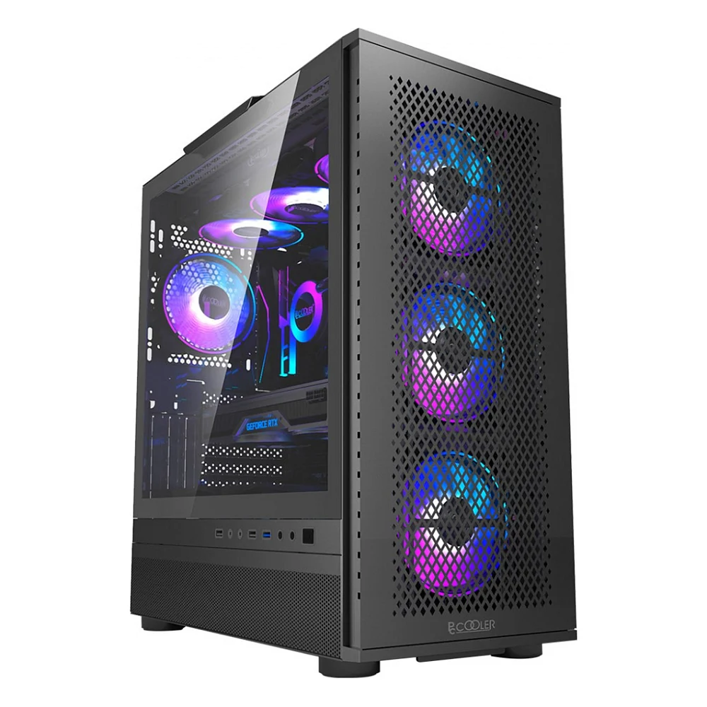 Корпус PcCooler Master ME200 MESH Black — фото 5