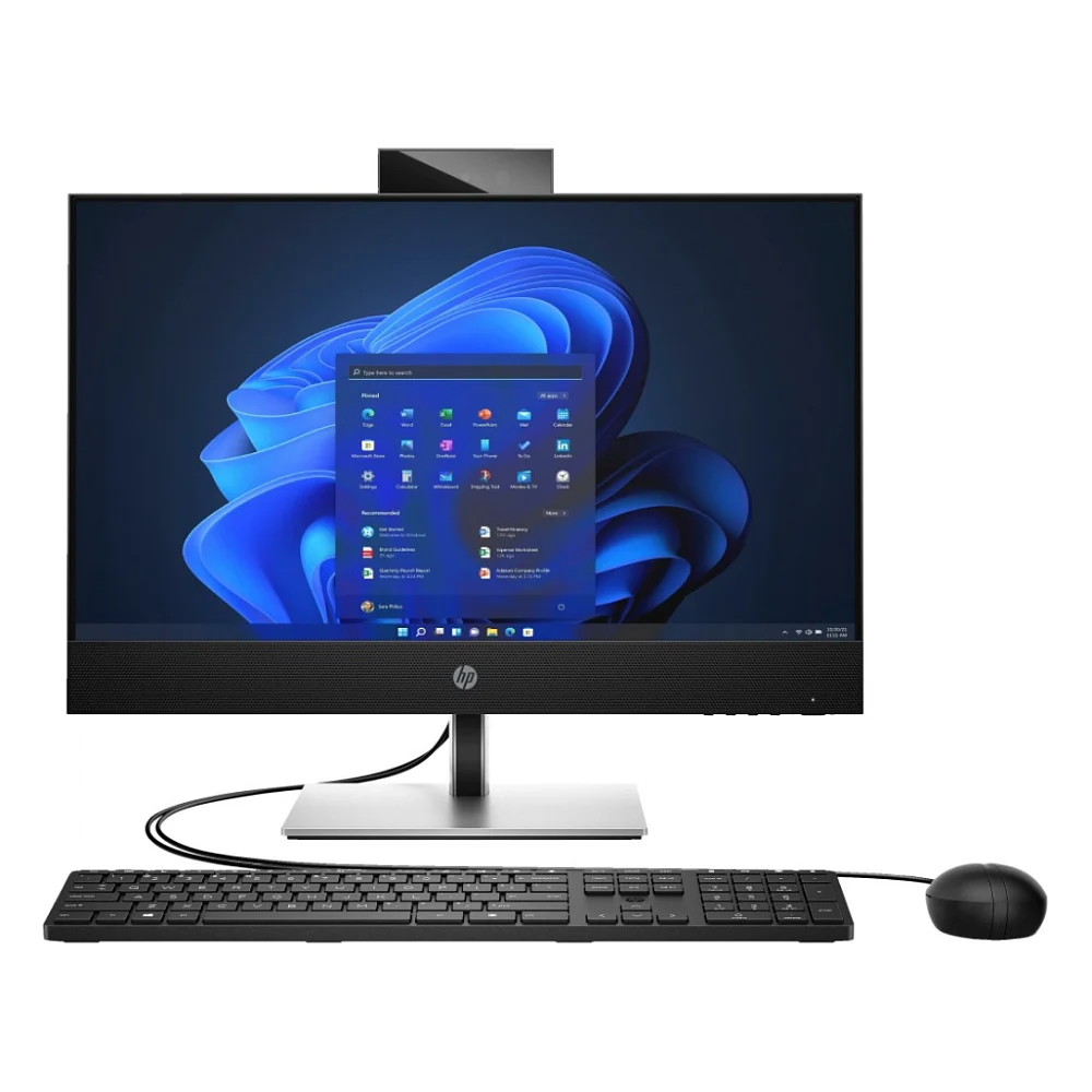 Комп'ютер HP ProOne 440 G9 / i3-13100T, 8GB, F512GB, WiFi, кл+м, Win11P, black (885M3EA)