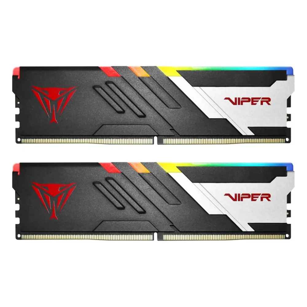 Модуль пам'яті для комп'ютера DDR5 32GB (2x16GB) 7000 MHz Viper Venom RGB Patriot (PVVR532G700C32K)