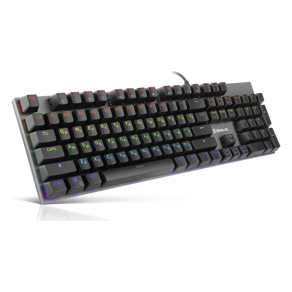 Клавіатура REAL-EL M 13 Grey