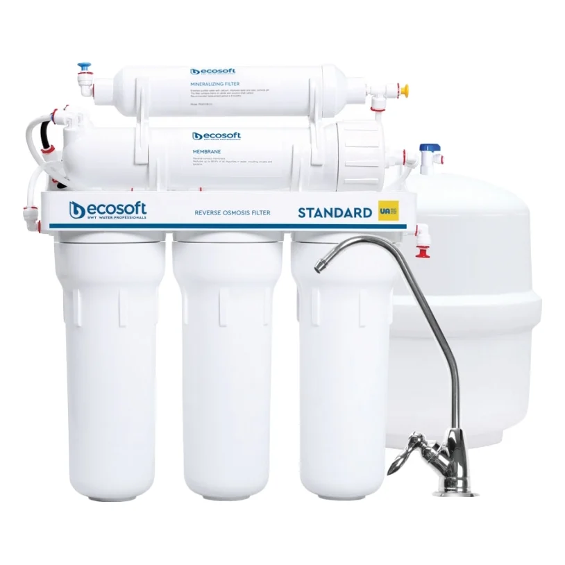 Система фільтрації води зворотного осмосу Ecosoft Standard PRO (MO550MECOSTD)