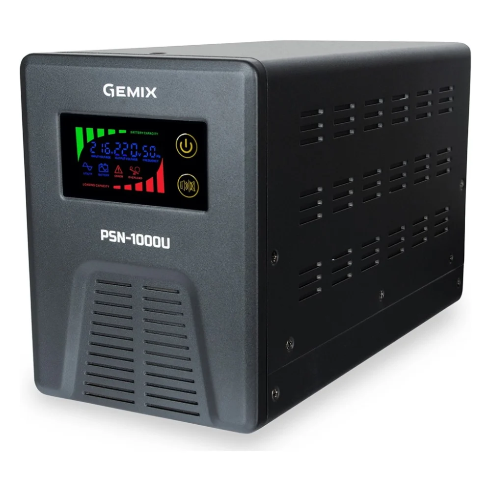 Джерело безперебійного живлення Gemix PSN-1000U (PSN1000U)