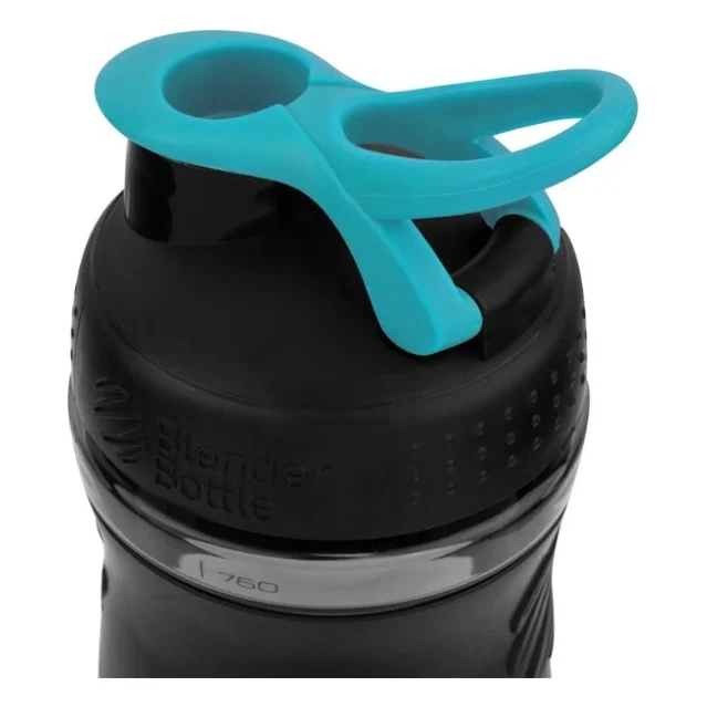 Шейкер спортивний BlenderBottle SportMixer 28oz/820ml Black/Teal (SM 28oz Black/Teal) — фото 4