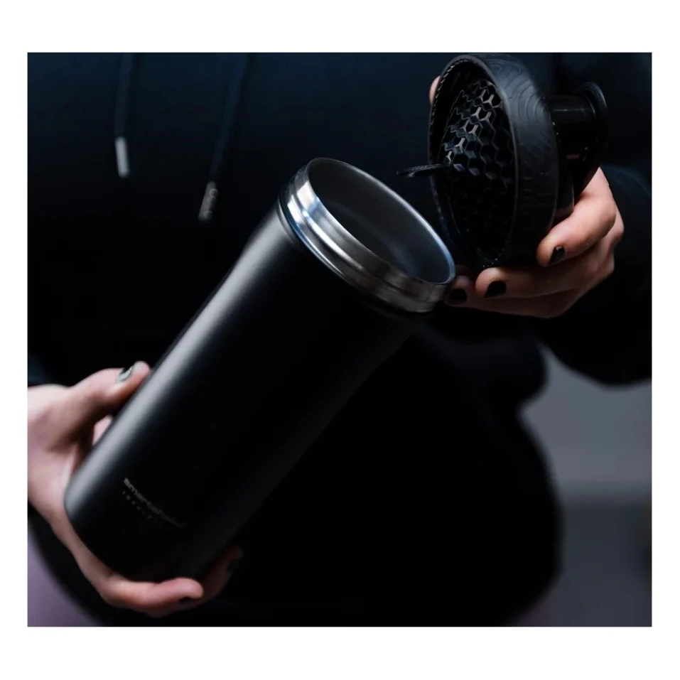 Шейкер спортивний SmartShake Insulated Steel 750ml Black (11152001) — фото 5