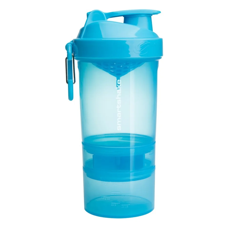 Шейкер спортивний SmartShake Original2GO 600ml Neon Blue (10560102)