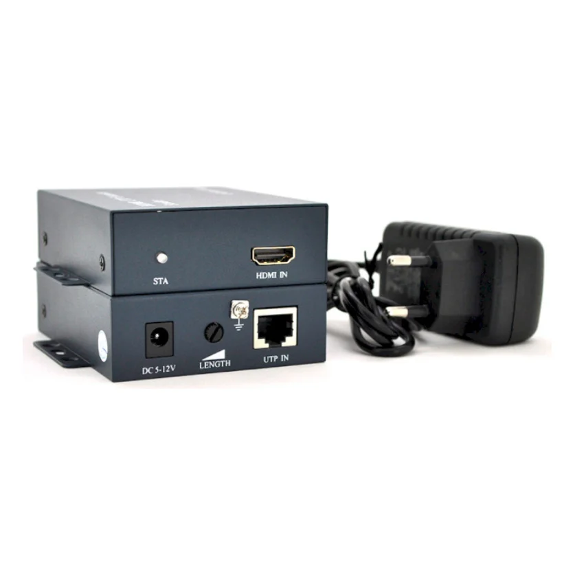 Адаптер Voltronic HDMI to RJ-45 Black (YT-SCPE HDM-100m1080Р)