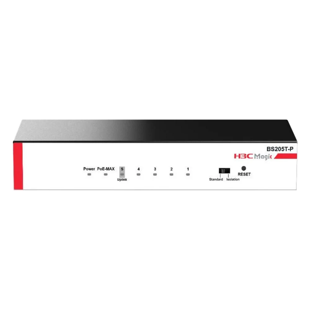 Комутатор мережевий H3C BS205T-P-EU
