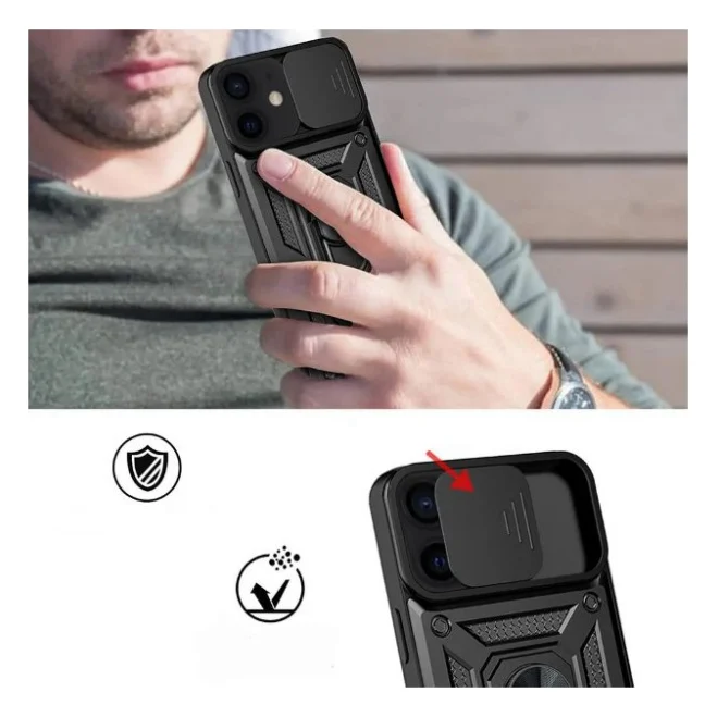 Чохол до мобільного телефона BeCover Military Apple iPhone 11 Black (709949) — фото 5