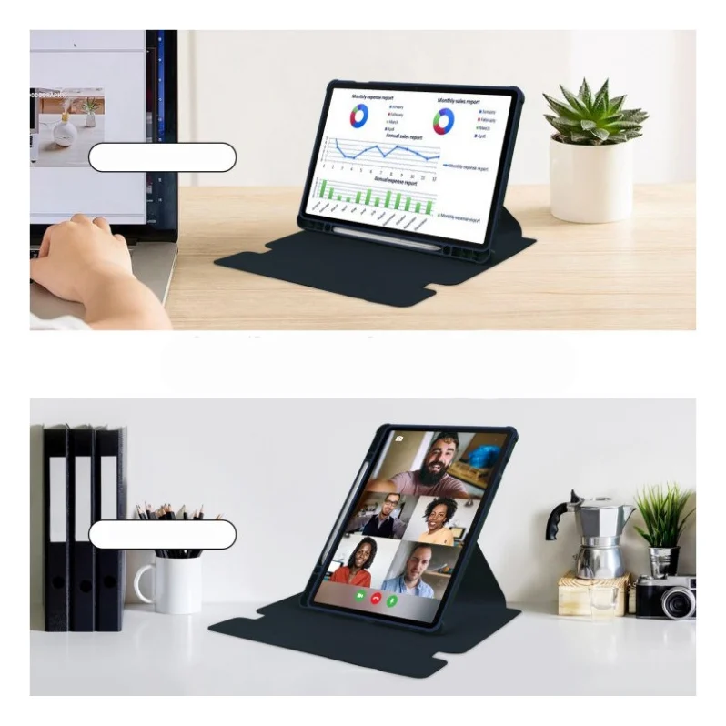 Чохол до планшета BeCover 360° Rotatable Samsung Tab A9 Plus SM-X210/SM-X215/SM-X216 11.0" Deep Blue (710336) — фото 5