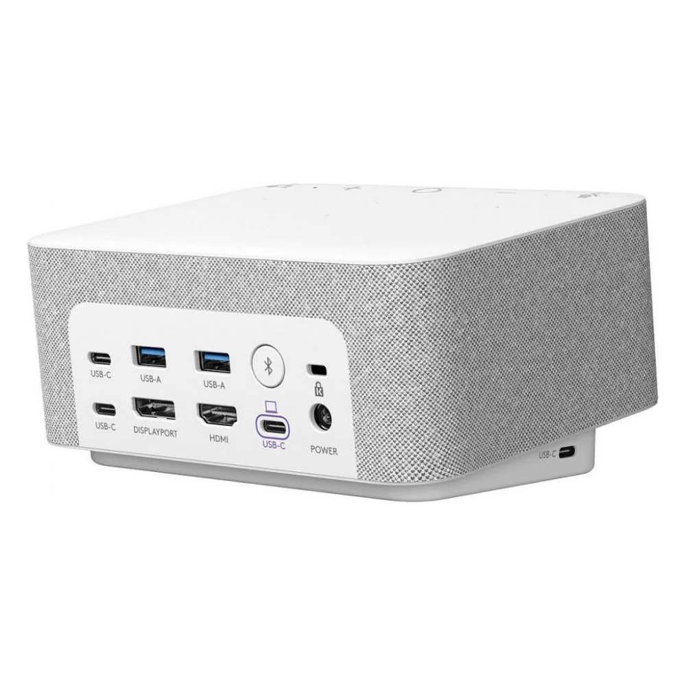 Порт-реплікатор Logitech Logi Dock - WHITE - USB - EMEA - UC (L986-000030) — фото 4