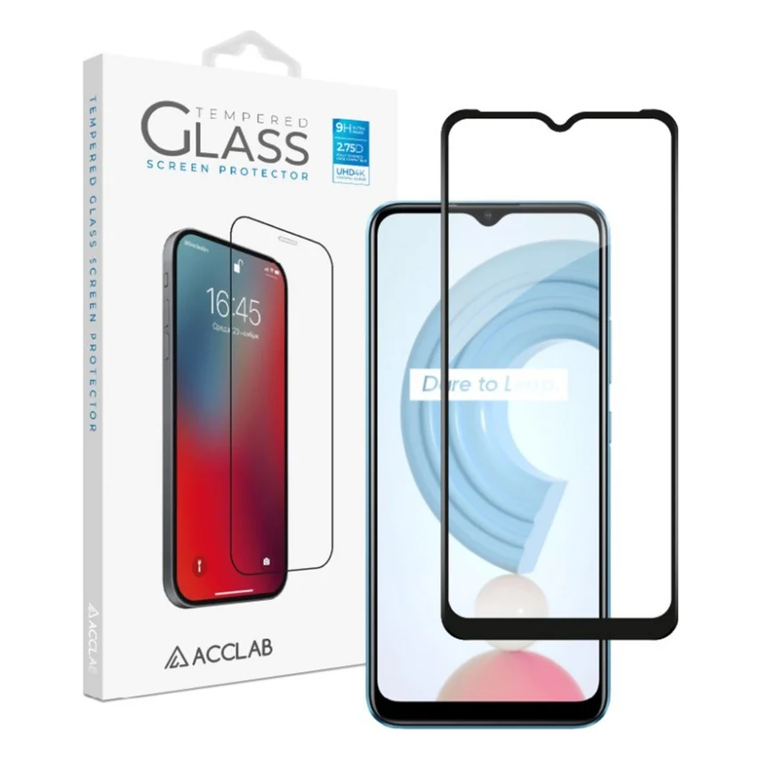 Скло захисне ACCLAB Full Glue Realme C21 (1283126518386)