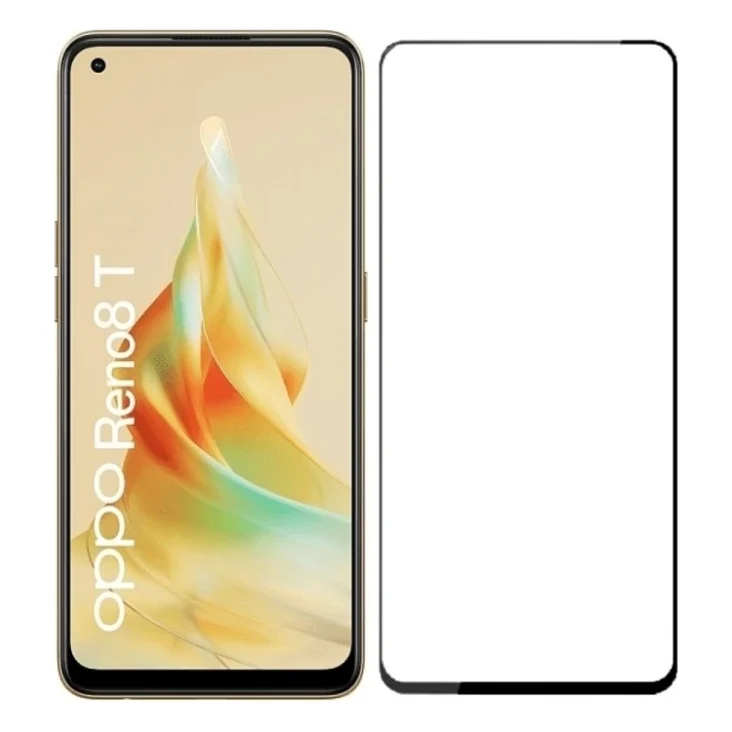 Скло захисне PowerPlant Full screen OPPO Reno 8T (GL602794)
