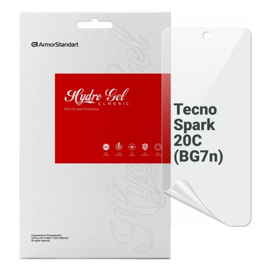 Плівка захисна Armorstandart Tecno Spark 20C (BG7n) (ARM73603)