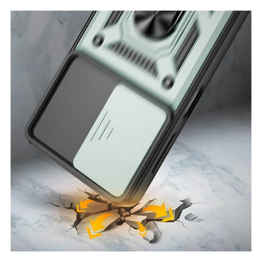 Чохол до мобільного телефона BeCover Military Motorola Moto E22/E22i Dark Green (709979) — фото 6