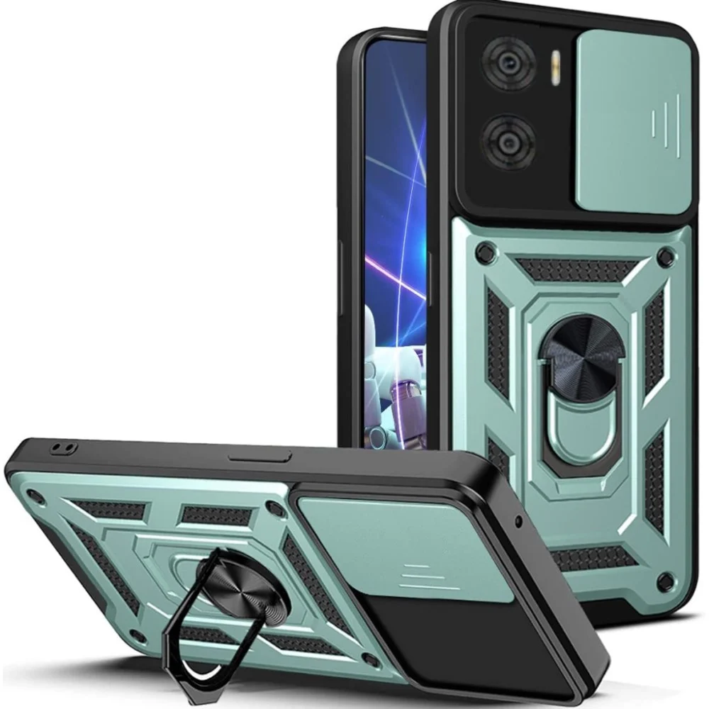 Чохол до мобільного телефона BeCover Military Motorola Moto E22/E22i Dark Green (709979) — фото 8