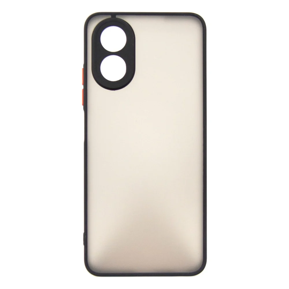 Чохол до мобільного телефона Dengos Matte OPPO A38 (black) (DG-TPU-MATT-134)