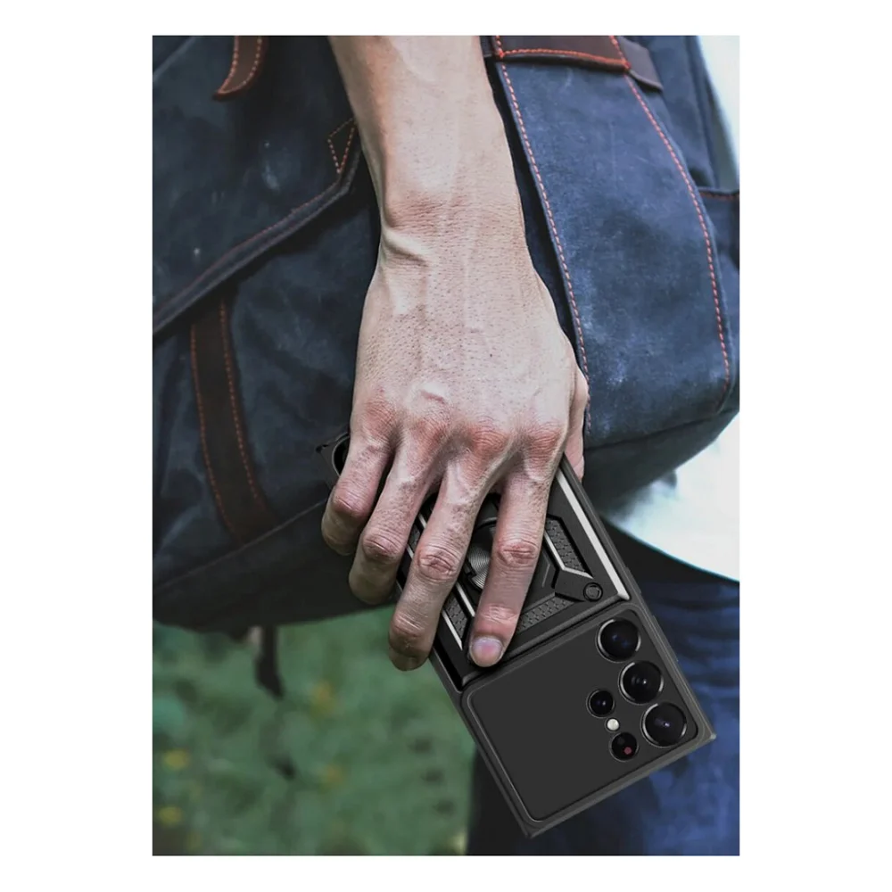 Чохол до мобільного телефона BeCover Military Samsung Galaxy S23 Ultra SM-S918 Black (709998) — фото 5