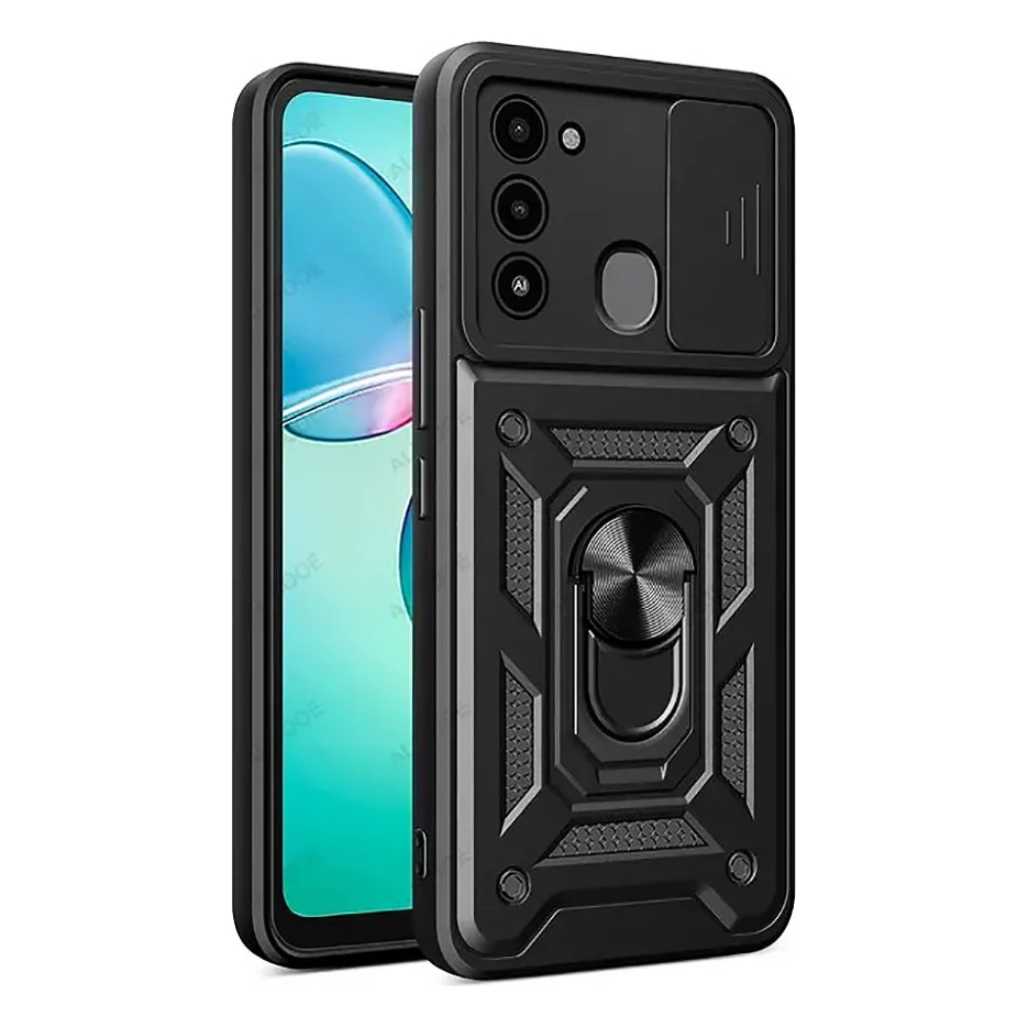 Чохол до мобільного телефона BeCover Military Tecno Spark 8C (KG5) Black (710005)