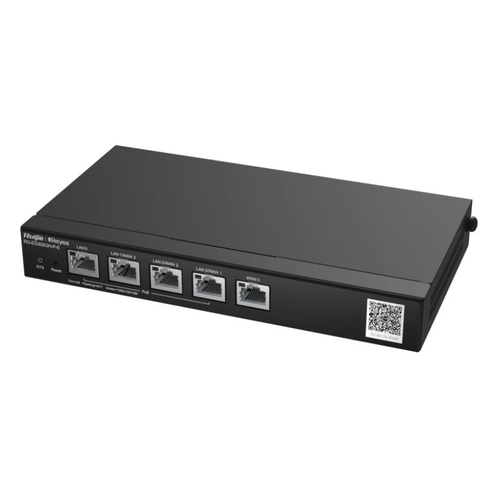 Маршрутизатор Ruijie Reyee RG-EG305GH-P-E