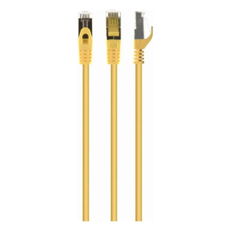 Патч-корд 30м S/FTP Cat 6A CU LSZH yellow Cablexpert (PP6A-LSZHCU-Y-30M)