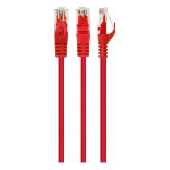 Патч-корд 1.5м UTP cat 6 CCA red Cablexpert (PP6U-1.5M/R)