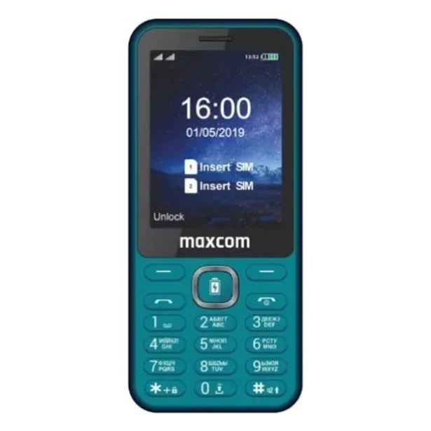 Мобільний телефон Maxcom MM814 Type-C Green (5908235977744)