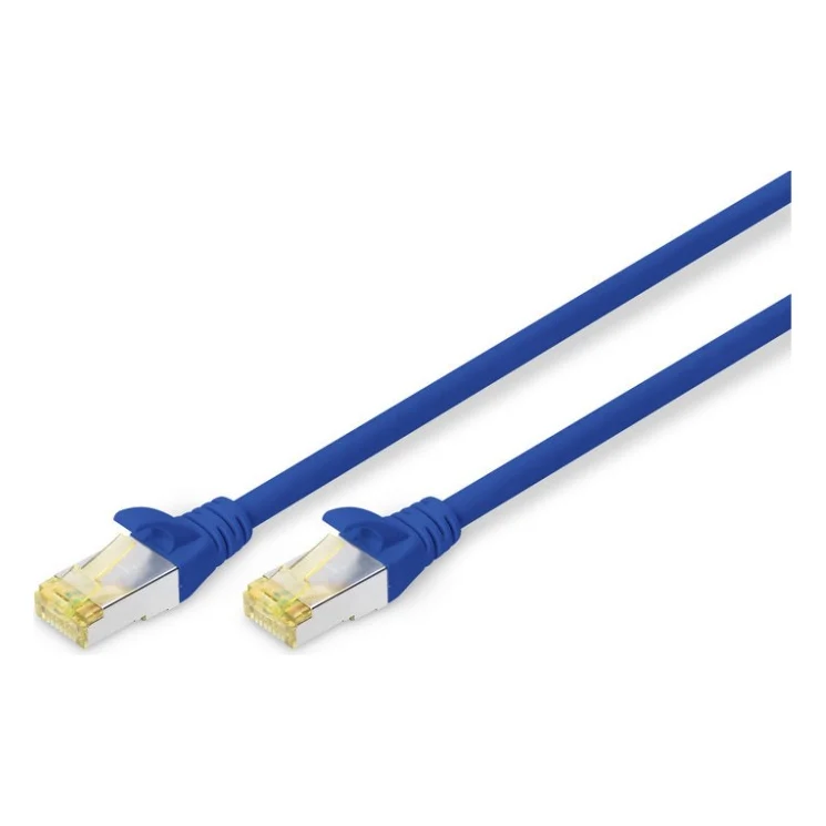 Патч-корд 1м, CAT 6a S-FTP, AWG 26/7, Cu, LSZH, blue Digitus (DK-1644-A-010/B)