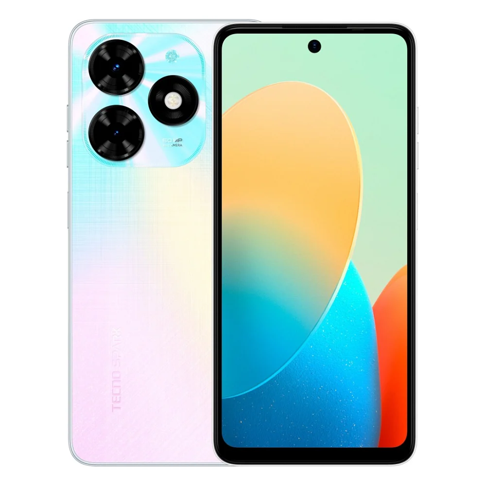 Мобільний телефон Tecno BG7n (Spark 20C 4/128Gb) Mystery White (4894947011757)