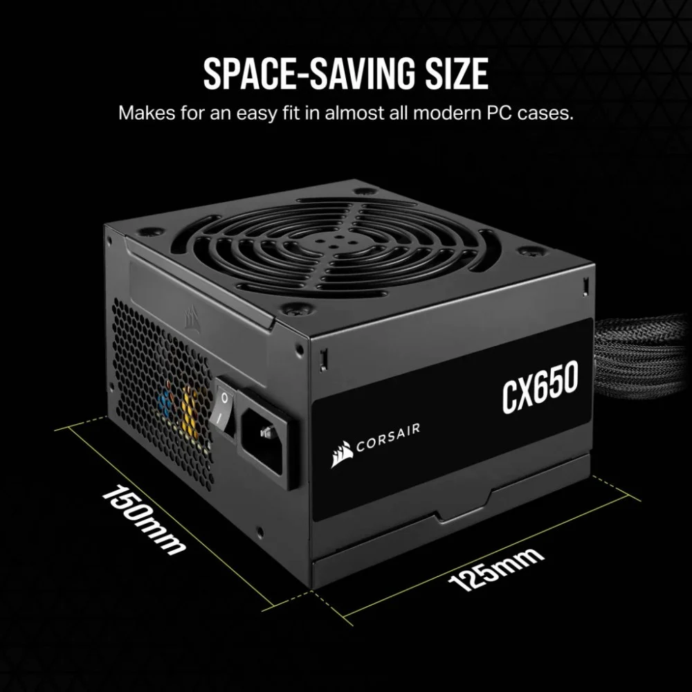 Блок живлення CORSAIR 650W CX650 (CP-9020278) — фото 9