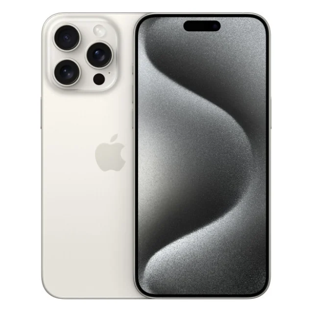 Мобільний телефон Apple iPhone 15 Pro Max 512GB White Titanium (MU7D3)