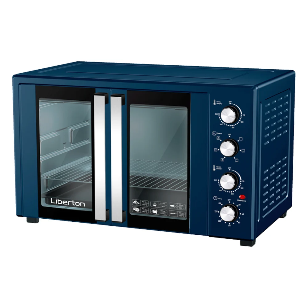 Електропіч Liberton LEO-600 Dark Blue
