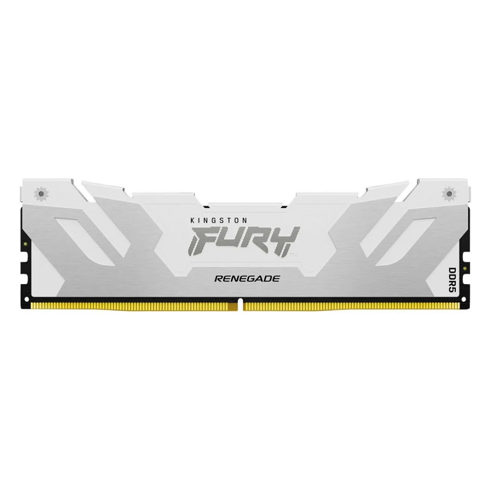 Модуль пам'яті для комп'ютера DDR5 16GB 6800 MHz Renegade White XMP Kingston Fury (ex.HyperX) (KF568C36RW-16)