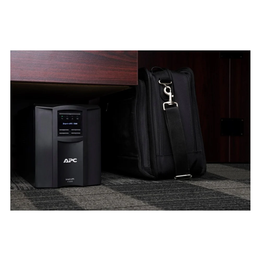Джерело безперебійного живлення APC Smart-UPS 1500VA LCD SmartConnect (SMT1500IC) — фото 3