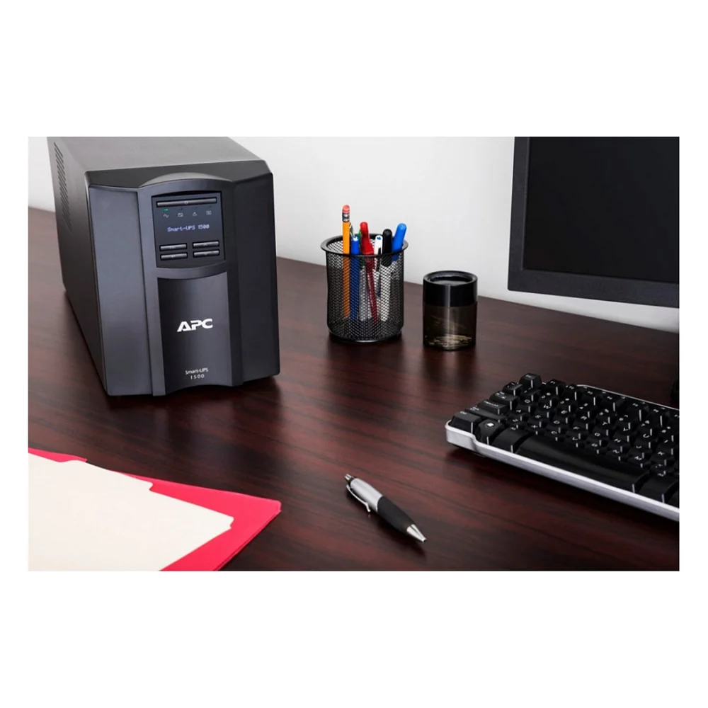 Джерело безперебійного живлення APC Smart-UPS 1500VA LCD SmartConnect (SMT1500IC) — фото 4