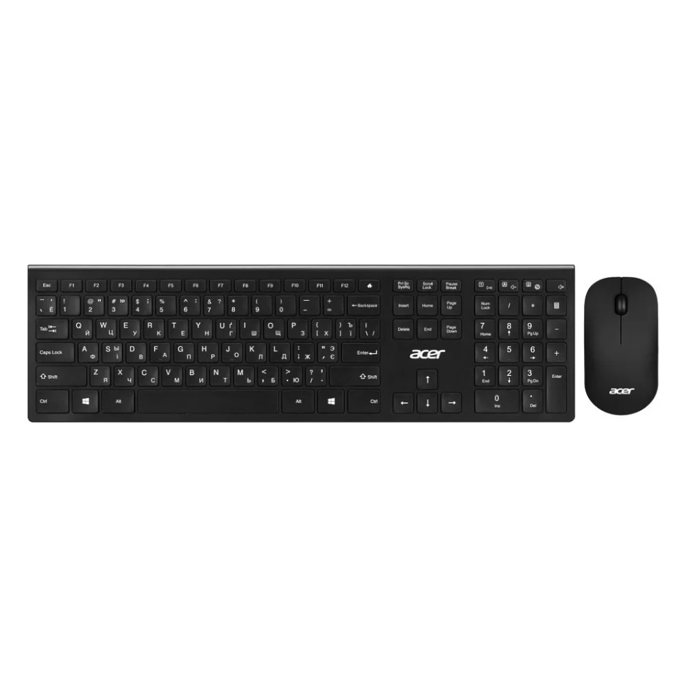 Комплект Acer OKR030 Wireless Black (ZL.KBDEE.00Z)