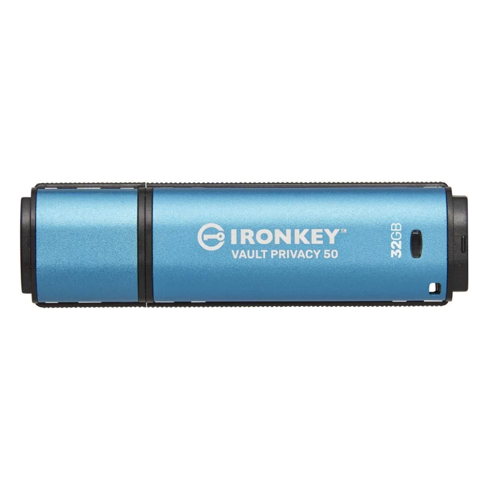 USB флеш накопичувач Kingston 32GB IronKey Vault Privacy 50 USB 3.2 (IKVP50/32GB)