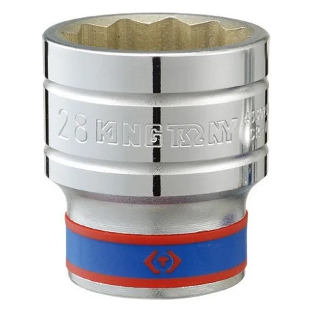 Головка торцева KING TONY 1/2" 23мм 12-гранна (433023MR)