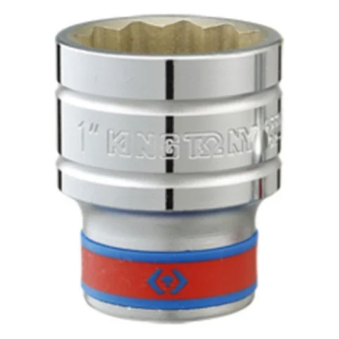 Головка торцева KING TONY 1/2" 11/6" 12-гранна дюймова (433022SR)