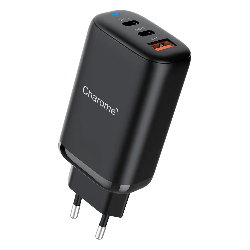 Зарядний пристрій CHAROME C30 Black (6974324910984)