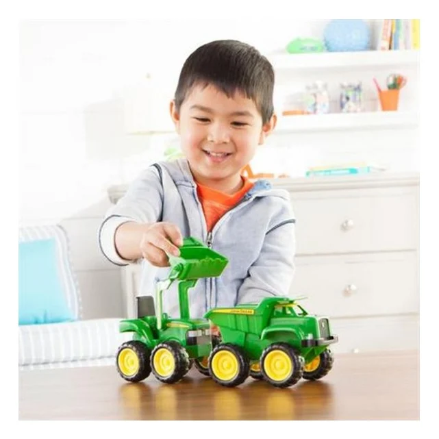 Іграшка для піску John Deere Kids Трактор і самоскид 2 шт (35874) — фото 5