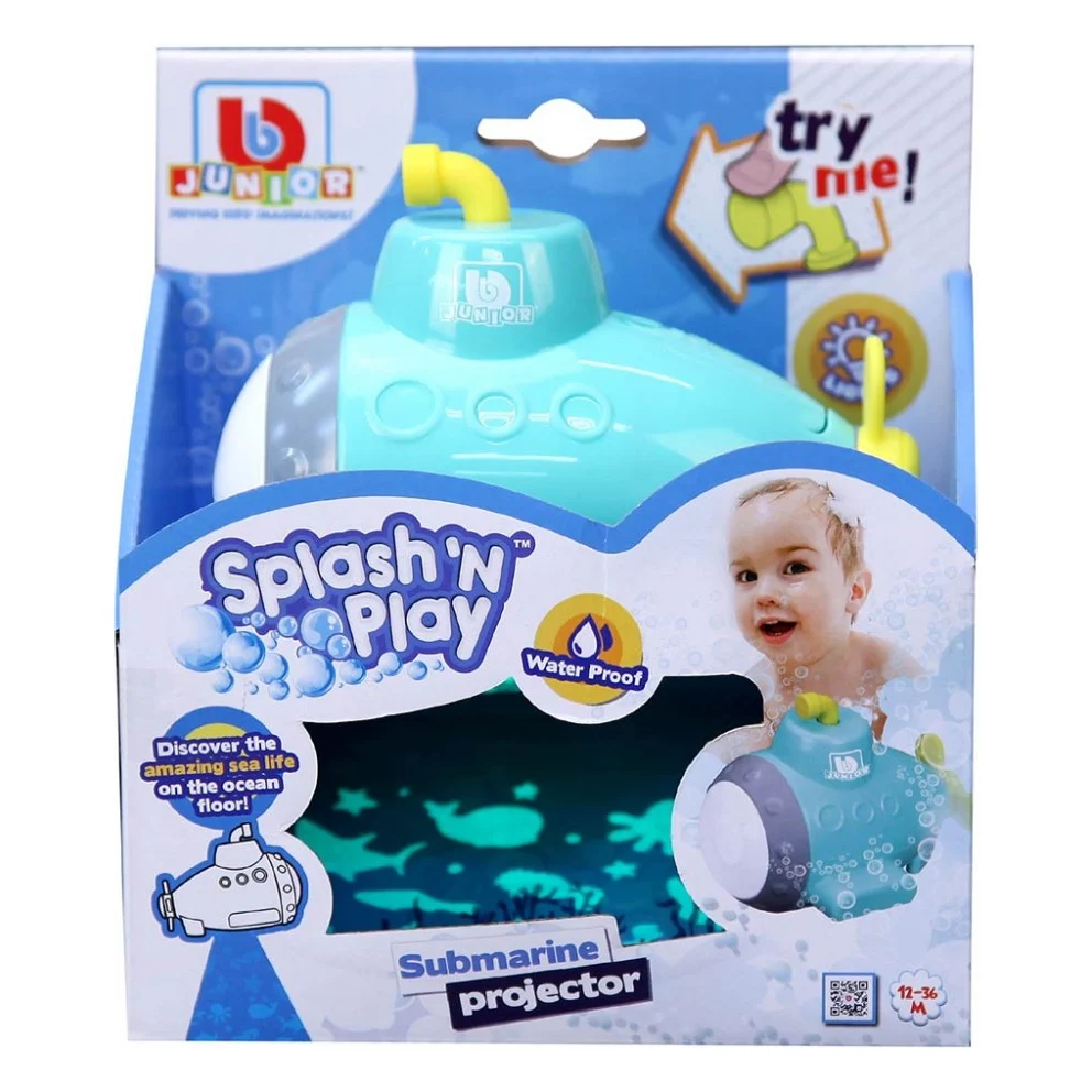 Іграшка для ванної Bb Junior Splash 'N Play Submarine Projector Підводний човен (16-89001) — фото 5