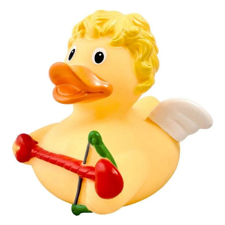 Іграшка для ванної Funny Ducks Качка Купідон (L1895)