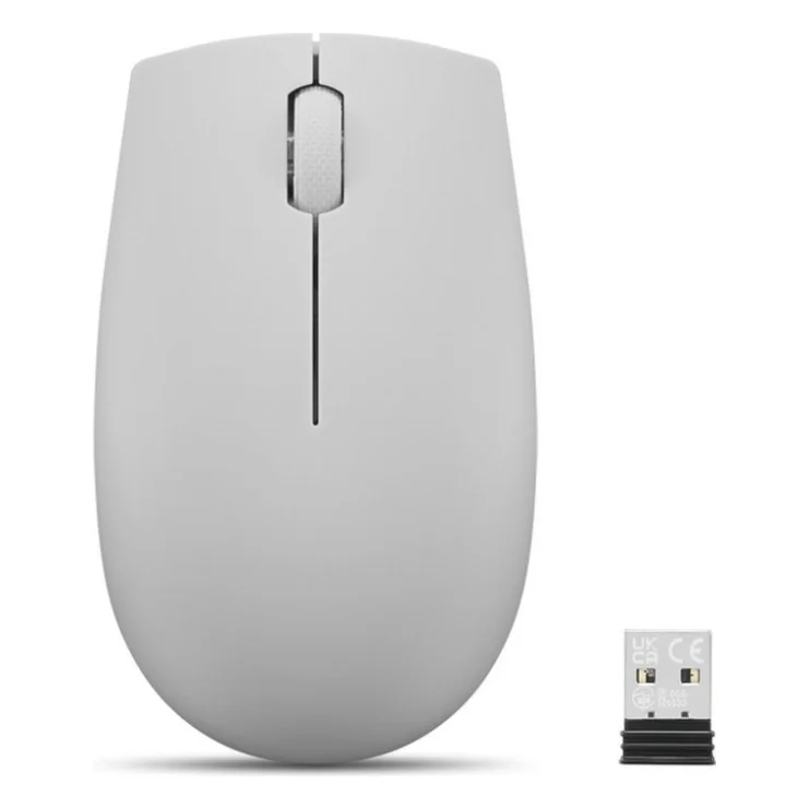 Мишка Lenovo 300 Wireless Arctic Grey (GY51L15678)