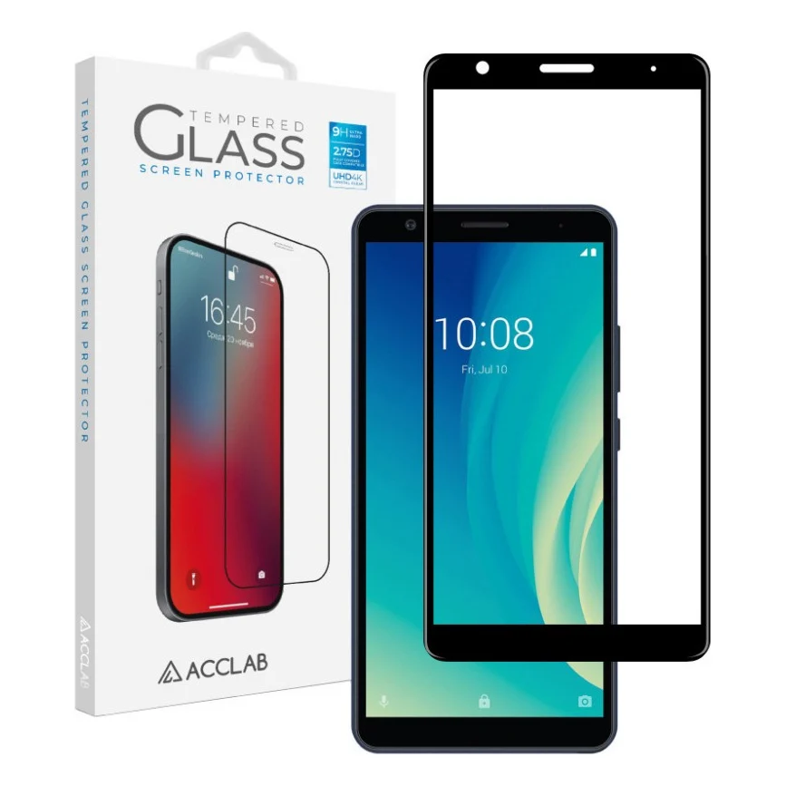 Скло захисне ACCLAB Full Glue ZTE L210 (1283126508943)