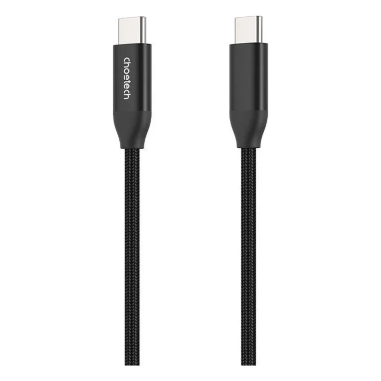 Кабель USB-С to USB-С 1.0m 240W USB2.0 Choetech (XCC-1035-BK)