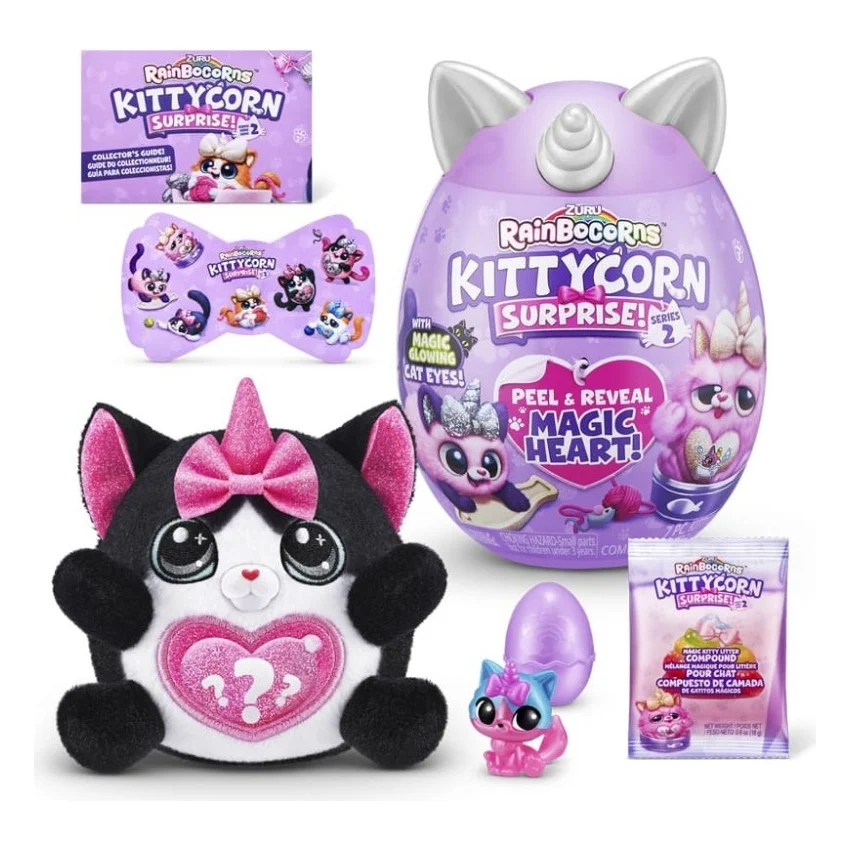 М'яка іграшка Rainbocorns сюрприз D серія 2 Kittycorn Surprise (9279D) — фото 2