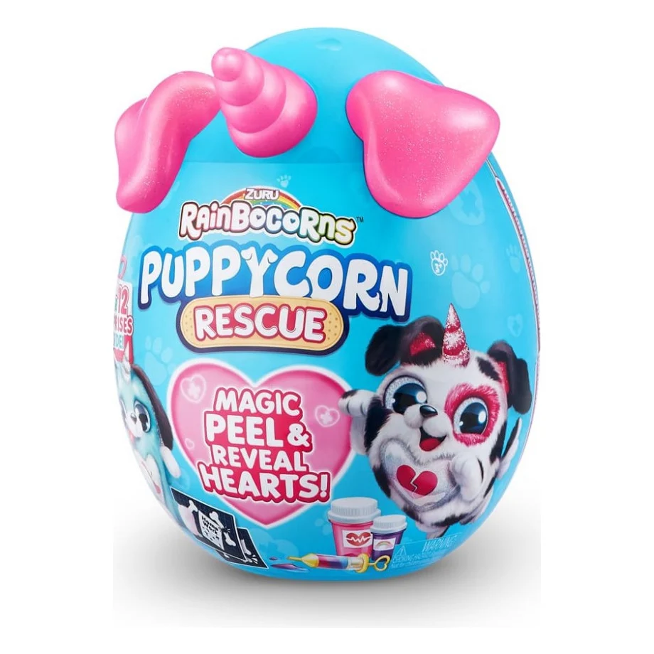 М'яка іграшка Rainbocorns сюрприз D серія Puppycorn Rescue (9261D)